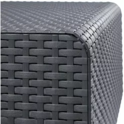 Table D'extérieur Salta/Sapporo Graphite 236104 Allibert - Gris -ALLIBERT Soldes Magasin 10555823 4