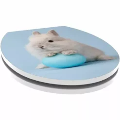 ALLIBERT Abattant WC En Thermodur BUNNY- Fermeture Progressive - Décor -ALLIBERT Soldes Magasin 16177057 3