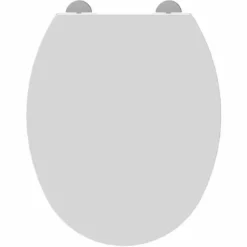 ALLIBERT Abattant WC à  Fermeture Progressive Et Déclipsable CLIPEO - Blanc