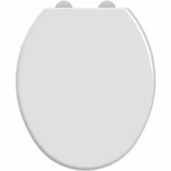 ALLIBERT Abattant WC En Thermodur, Fermeture Progressive Et Déclipsable KALEO Blanc - Blanc