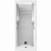 ALLIBERT Baignoire Rectangulaire Lodge Bain-douche 175 X 75 Cm - Blanc Brillant