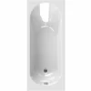 ALLIBERT Baignoire Rectangulaire Diva 160 X 70 Cm - Blanc Brillant