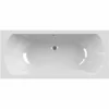 ALLIBERT Baignoire Rectangulaire Double Dos DIVA DUO 180 X 80 Cm - Blanc