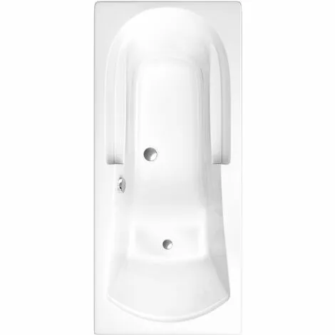 ALLIBERT Baignoire Rectangulaire MOOVANCE - Double Dos Et Siège Intégré 170 X 75 Cm - Blanc Brillant 1 ALLIBERT Baignoire Rectangulaire MOOVANCE - Double Dos Et Siège Intégré 170 X 75 Cm - Blanc Brillant