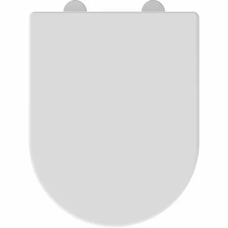 ALLIBERT Abattant WC à Fermeture Progressive Et Déclipsable KOBEO - Forme D-shape - Blanc 2 ALLIBERT Abattant WC à Fermeture Progressive Et Déclipsable KOBEO - Forme D-shape - Blanc – Image 2
