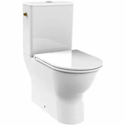 ALLIBERT Pack WC à  Poser DUNEO - Mécanisme 3/6L Et Alimentation D'eau Silencieuse - Blanc