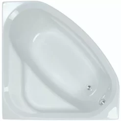 ALLIBERT Baignoire D'angle JACANA 120 X 120 Cm - Blanc Brillant