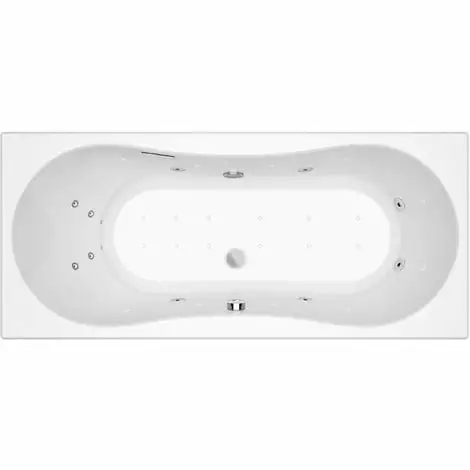 ALLIBERT Baignoire Balnéo INOA DOLCEA - Massage Eau + Air - Chromothérapie 180 X 80 Cm - Blanc 1 ALLIBERT Baignoire Balnéo INOA DOLCEA - Massage Eau + Air - Chromothérapie 180 X 80 Cm - Blanc