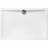 ALLIBERT Receveur De Douche Extra Plat En Polybéton SLIM 120 X 80 Cm - Blanc