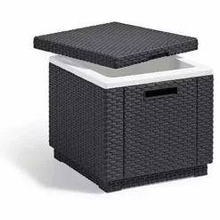 Glacière En Plastique Graphite 213828 Allibert - Gris