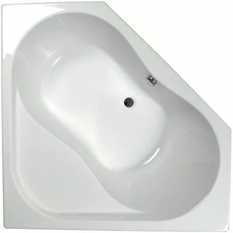 ALLIBERT Baignoire D'angle INOA ANGLE 145 X 145 Cm - Blanc Brillant 1 ALLIBERT Baignoire D'angle INOA ANGLE 145 X 145 Cm - Blanc Brillant
