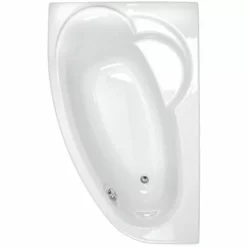 ALLIBERT Baignoire Asymétrique Droite ZELI 175 X 110cm - Blanc Brillant