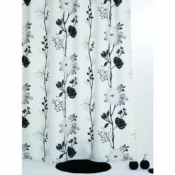 ALLIBERT Rideau De Douche DIANTHE 180 X 200 Cm - Decor