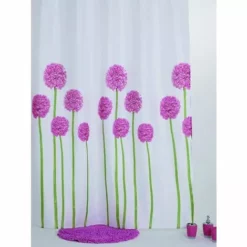 ALLIBERT Rideau De Douche BLOSSOM 180 X 200 Cm - Decor