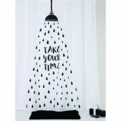ALLIBERT Rideau De Douche CHILL 180 X 200 Cm - Decor