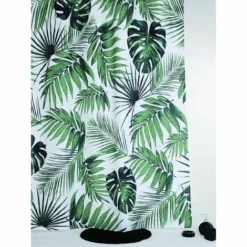 ALLIBERT Rideau De Douche FOSTER 180 X 200 Cm - Decor