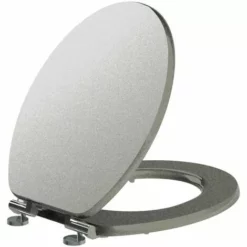 ALLIBERT Abattant WC Design SILVER - 37 X 5 X 47 - Gris -ALLIBERT Soldes Magasin 23724059 3