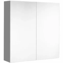 ALLIBERT Armoire De Toilette LOOK PM - 60 X 65 X 18 - Gris