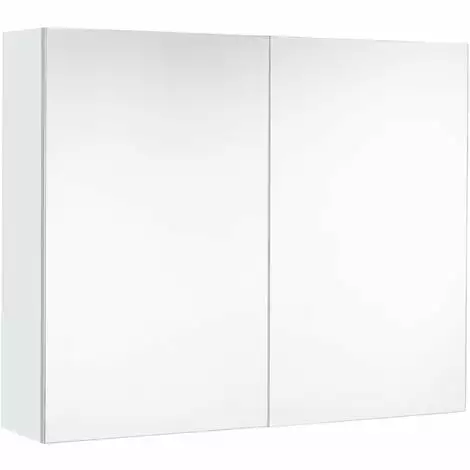 ALLIBERT Armoire De Toilette Avec Miroir Et Prise LOOK 80 Cm Blanc Alpin Brillant - Blanc Alpin 1 ALLIBERT Armoire De Toilette Avec Miroir Et Prise LOOK 80 Cm Blanc Alpin Brillant - Blanc Alpin