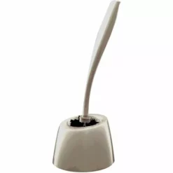 ALLIBERT Brosse WC Taupe HAPPY 13,5 X 41 X 13,5 Cm - Taupe