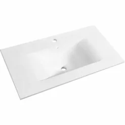 Lavabo Allibert Soft 80cm Blanc Brillant