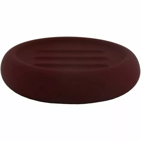 Porte-savon Allibert Bowling Bordeaux Soft Touch - Bordeaux - Soft Touch 1 Porte-savon Allibert Bowling Bordeaux Soft Touch - Bordeaux - Soft Touch