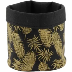 Panière Allibert Oural Noir/or - Decor