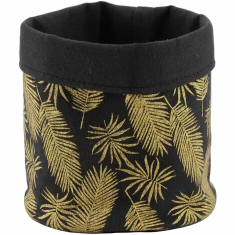 Panière Allibert Oural Noir/or - Decor 1 Panière Allibert Oural Noir/or - Decor