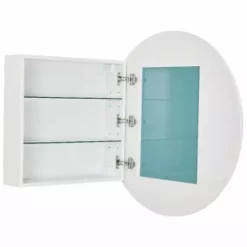 Armoire De Toilette Ronde 80 Cm ROUND Allibert -ALLIBERT Soldes Magasin 32347090 4