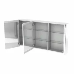 Armoire De Toilette Miroir Oslo - 3 Portes - 100 Cm - Allibert 6 Armoire De Toilette Miroir Oslo - 3 Portes - 100 Cm - Allibert -ALLIBERT Soldes Magasin 32613911 3