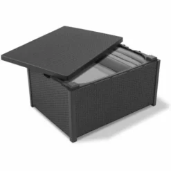 Table De Rangement Arica Graphite 221044 Allibert - Gris -ALLIBERT Soldes Magasin 3528374 5