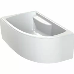 ALLIBERT Tablier De Baignoire Courbé Et Réversible Pour Baignoire DIVA Asymétrique - Blanc -ALLIBERT Soldes Magasin 50653973 3