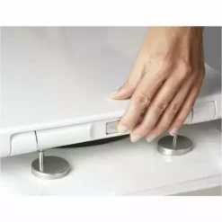 ALLIBERT Abattant WC En Thermodur RAINBOW - Déclipsable Et Fermeture Progressive - Blanc -ALLIBERT Soldes Magasin 50894869 3