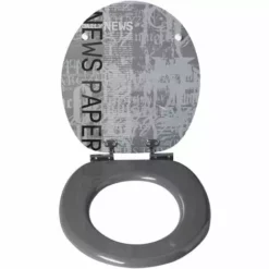 ALLIBERT Abattant WC En MDF - Fermeture Progressive GRAFIC LINE - Décor 5 ALLIBERT Abattant WC En MDF - Fermeture Progressive GRAFIC LINE - Décor -ALLIBERT Soldes Magasin 50895506 3