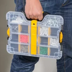 ALLIBERT Boîte De Rangement Allit Plastique 5/12 - Noir -ALLIBERT Soldes Magasin 52182738 4