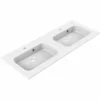 Lavabo Allibert Style 120cm Blanc Brillant