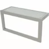Porte-serviettes Loft-Game Allibert + Étagère 40cm Gris - Gris