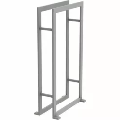 Porte-serviettes Loft-Game Allibert Avec 2 Barres Gris - Gris