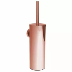 Allibert Coperblink Porte-Brosse WC 9x38cm Inox Cuivre Brillant - Cuivre Brillant