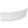 ALLIBERT Tablier De Baignoire Courbe JACANA Angle 135x135 - Blanc