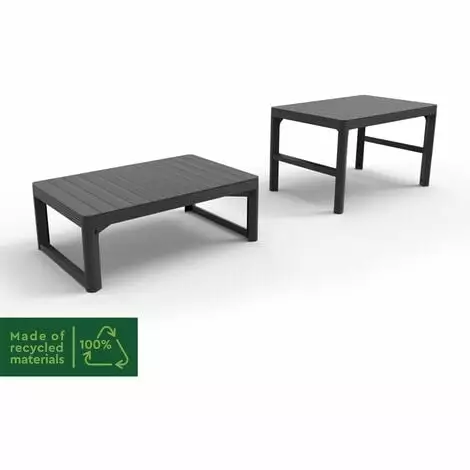 Table Réglable Allibert Lyon Anthracite 1 Table Réglable Allibert Lyon Anthracite