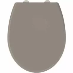 ALLIBERT Abattant De Toilette Silencieux FALLY Taupe