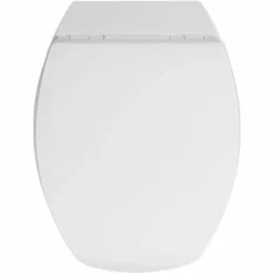 ALLIBERT Abattant WC En Bois Compressé BACCARA 2 Blanc - Blanc
