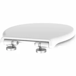 ALLIBERT Abattant WC En Thermodur à  Fermeture Progressive VITO - Blanc -ALLIBERT Soldes Magasin 8439567 3