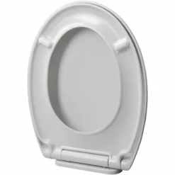 ALLIBERT Abattant WC à  Fermeture Progressive Et Déclipsable STABILITY - Blanc -ALLIBERT Soldes Magasin 8439568 3