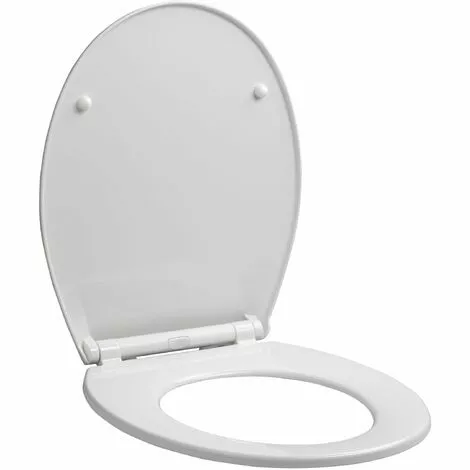 ALLIBERT Abattant WC à Fermeture Progressive Et Déclipsable MILA Blanc - Blanc 2 ALLIBERT Abattant WC à Fermeture Progressive Et Déclipsable MILA Blanc - Blanc – Image 2
