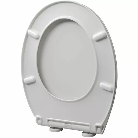ALLIBERT Abattant WC à Fermeture Progressive Et Déclipsable MILA Blanc - Blanc 3 ALLIBERT Abattant WC à Fermeture Progressive Et Déclipsable MILA Blanc - Blanc – Image 3