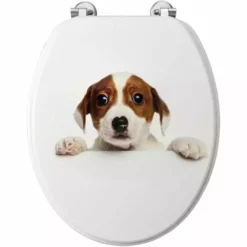 ALLIBERT Abattant WC En Bois Compressé JACK - Décor