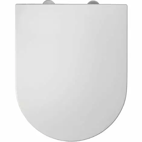 ALLIBERT Abattant WC à Fermeture Progressive Et Déclipsable Duneo - Blanc 1 ALLIBERT Abattant WC à Fermeture Progressive Et Déclipsable Duneo - Blanc