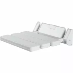 ALLIBERT Siège De Douche PMR à  Fixer Au Mur USIS Blanc - Blanc